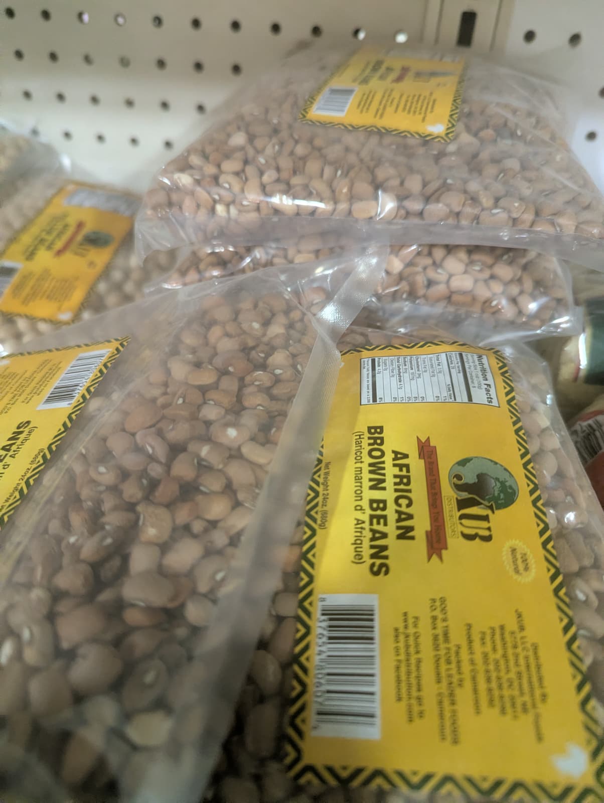 AFRICAN BROWN BEANS