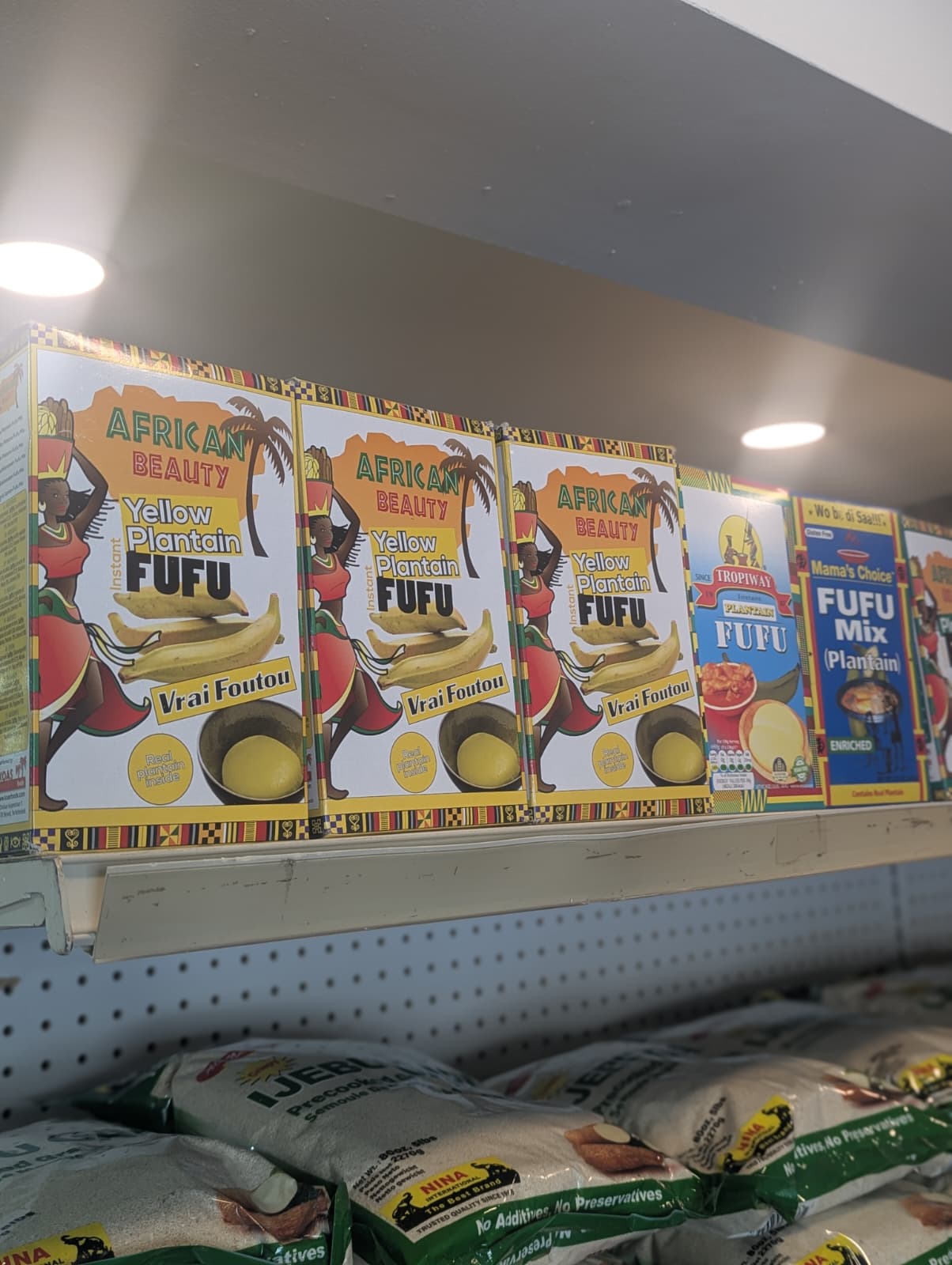 African Beauty yellow plantain Fufu..80oz