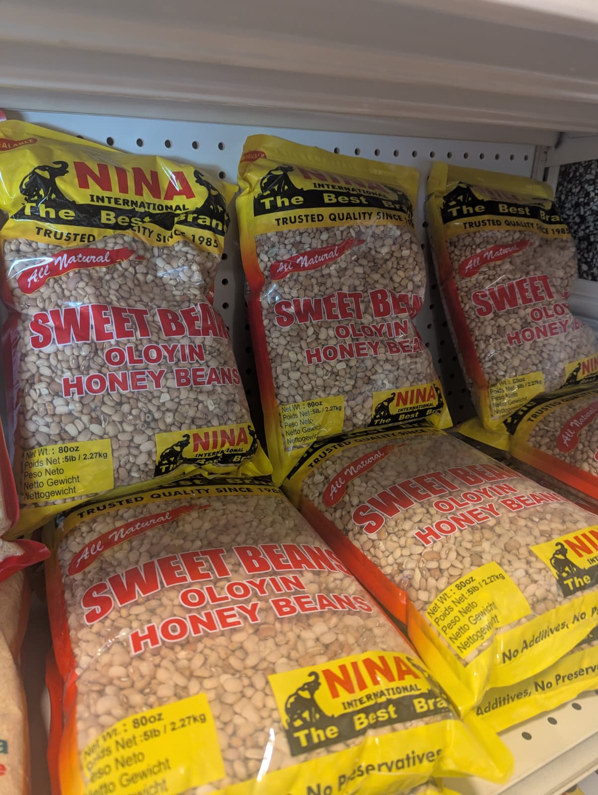 NINA SWEET BEANS / HONEY BEANS 80oz