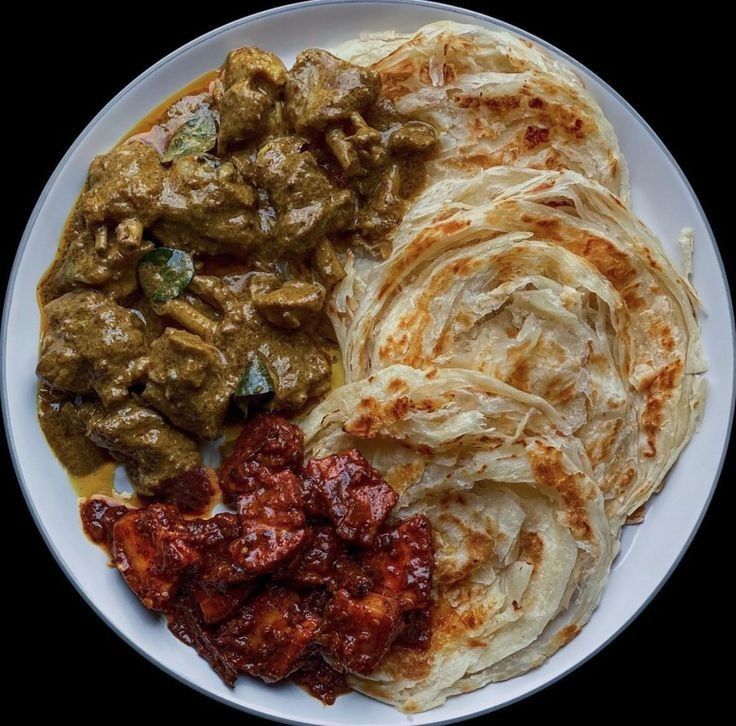 Roti with Small Goat